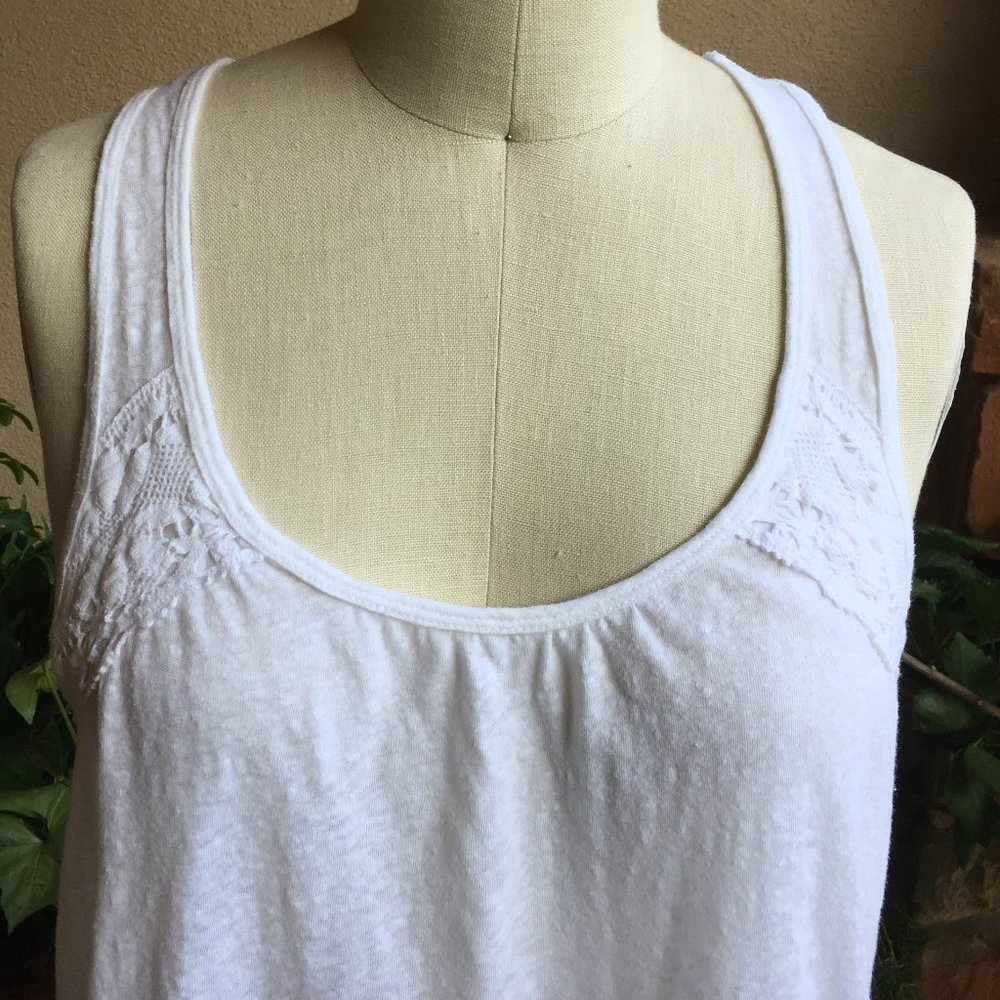 Hollister Flowy BoHo Tank W/Lace Trim (like NEW) - Picture 10 of 16